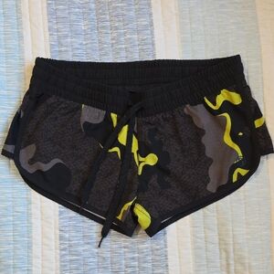 SCALES Black and Yellow Camo Boardshorts